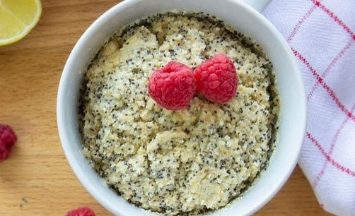 Keto Baker London - Poppy Seeds Mug Cake