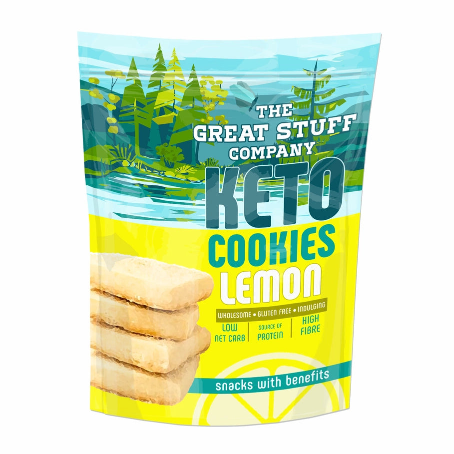 Keto Cookies - Lemon - The Great Stuff Company