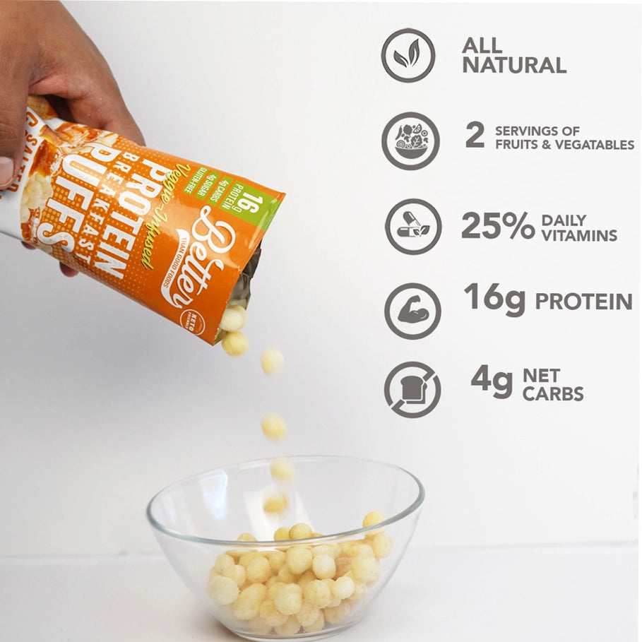 Besser als gute Snacks, gesalzenes Karamell