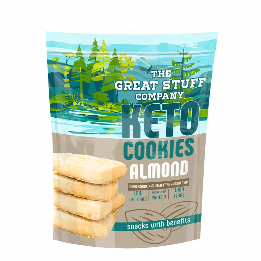 Keto Cookies - Original Almond - The Great Stuff Company