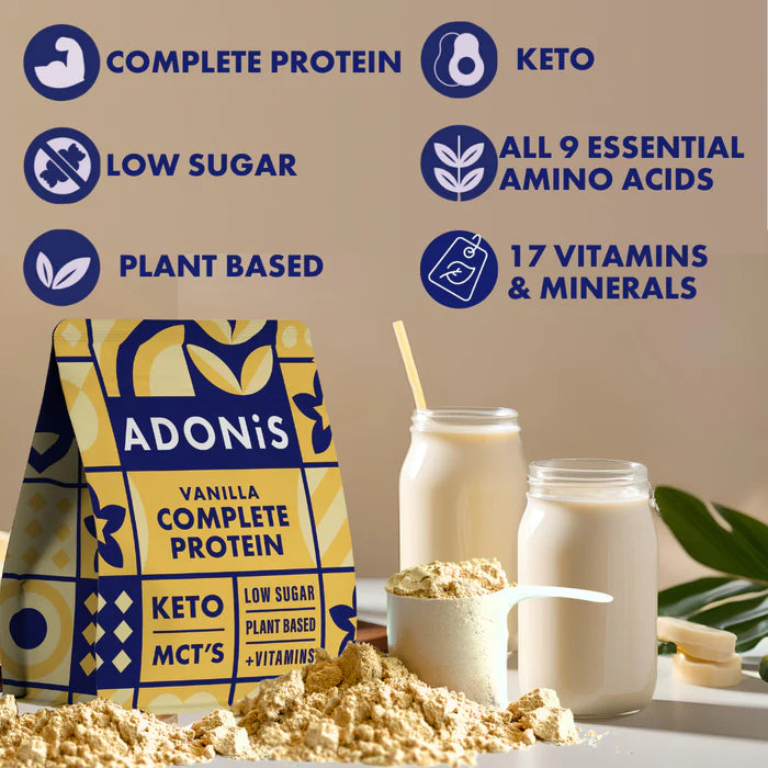Complete Protein Keto Vanilla Shake - Adonis