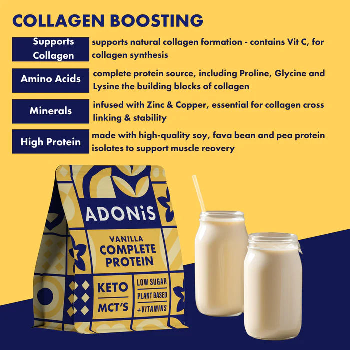 Complete Protein Keto Vanilla Shake - Adonis