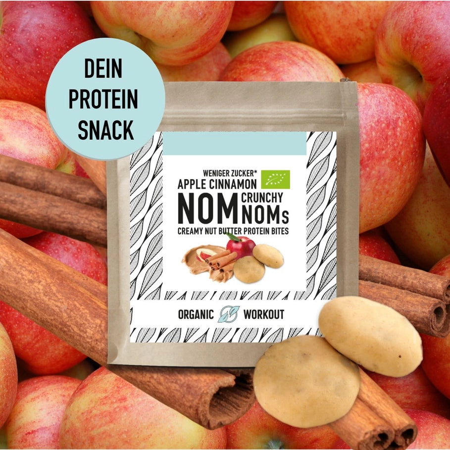 Apple Cinnamon Crunch Bites - Organic Workout