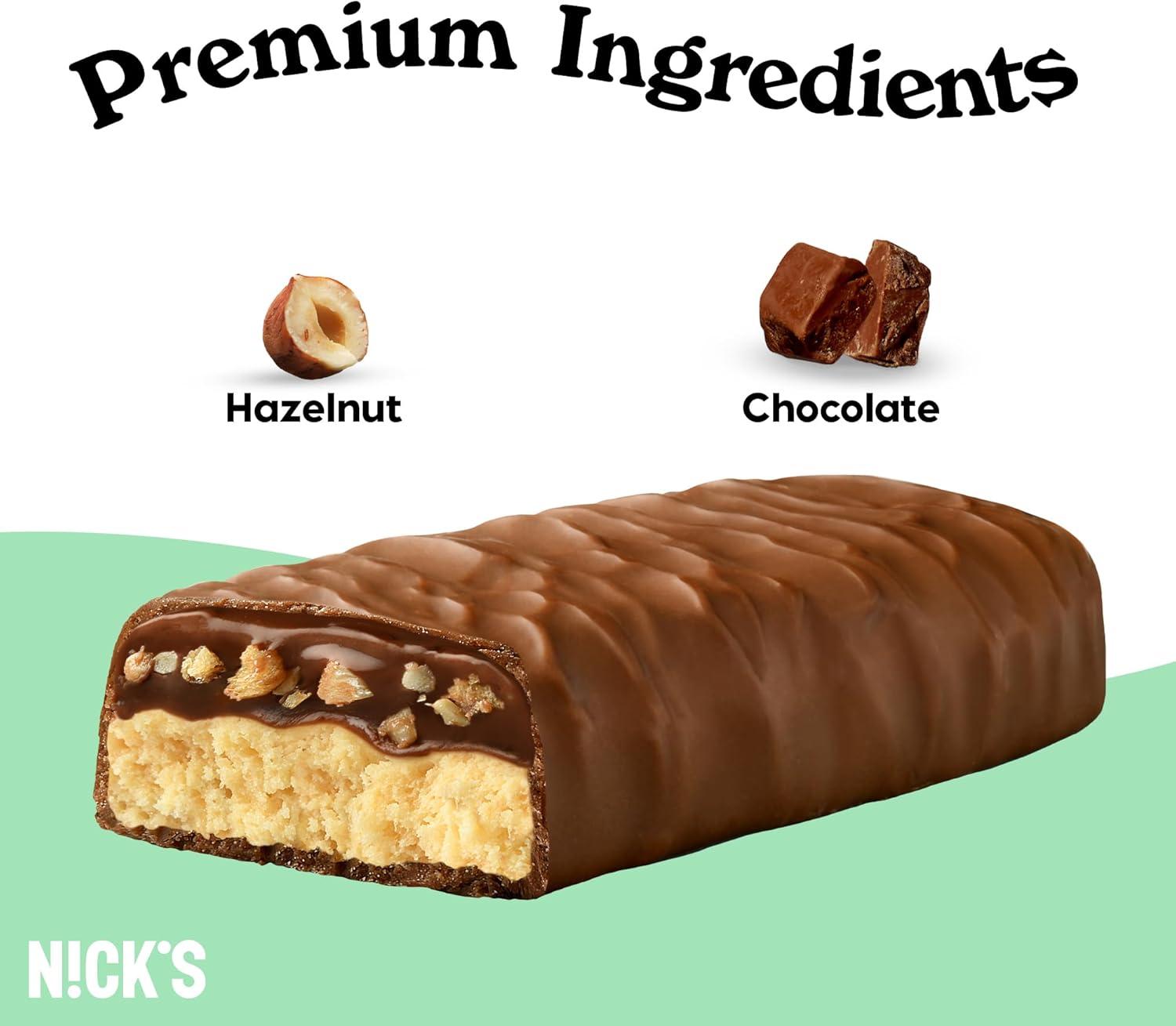 NICK'S - Protein Bar Hazelnut Chocolate