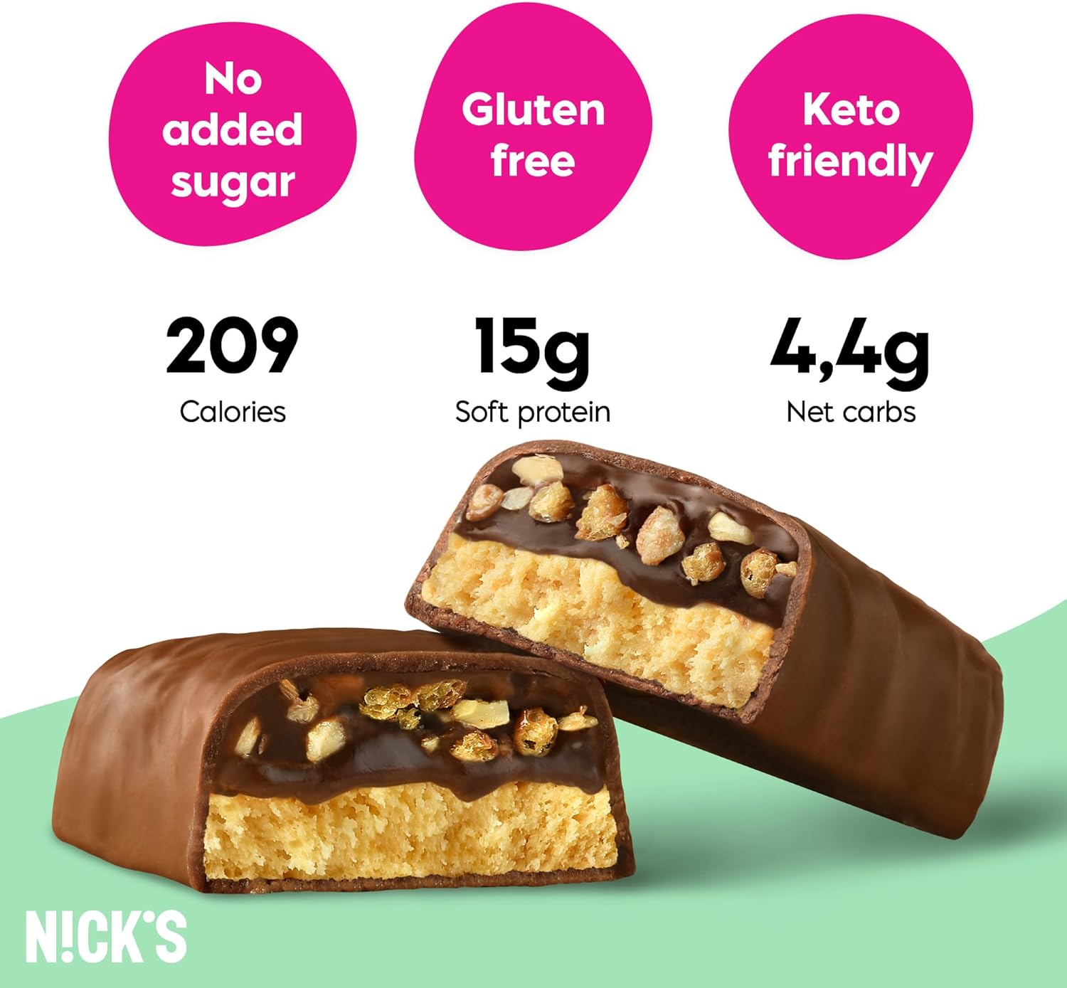 NICK'S - Protein Bar Hazelnut Chocolate