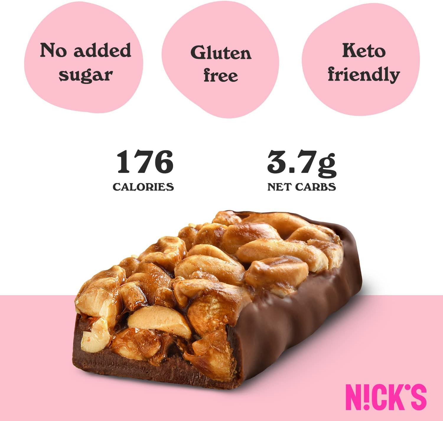 NICK'S - Peanut Crunch Nut Bar