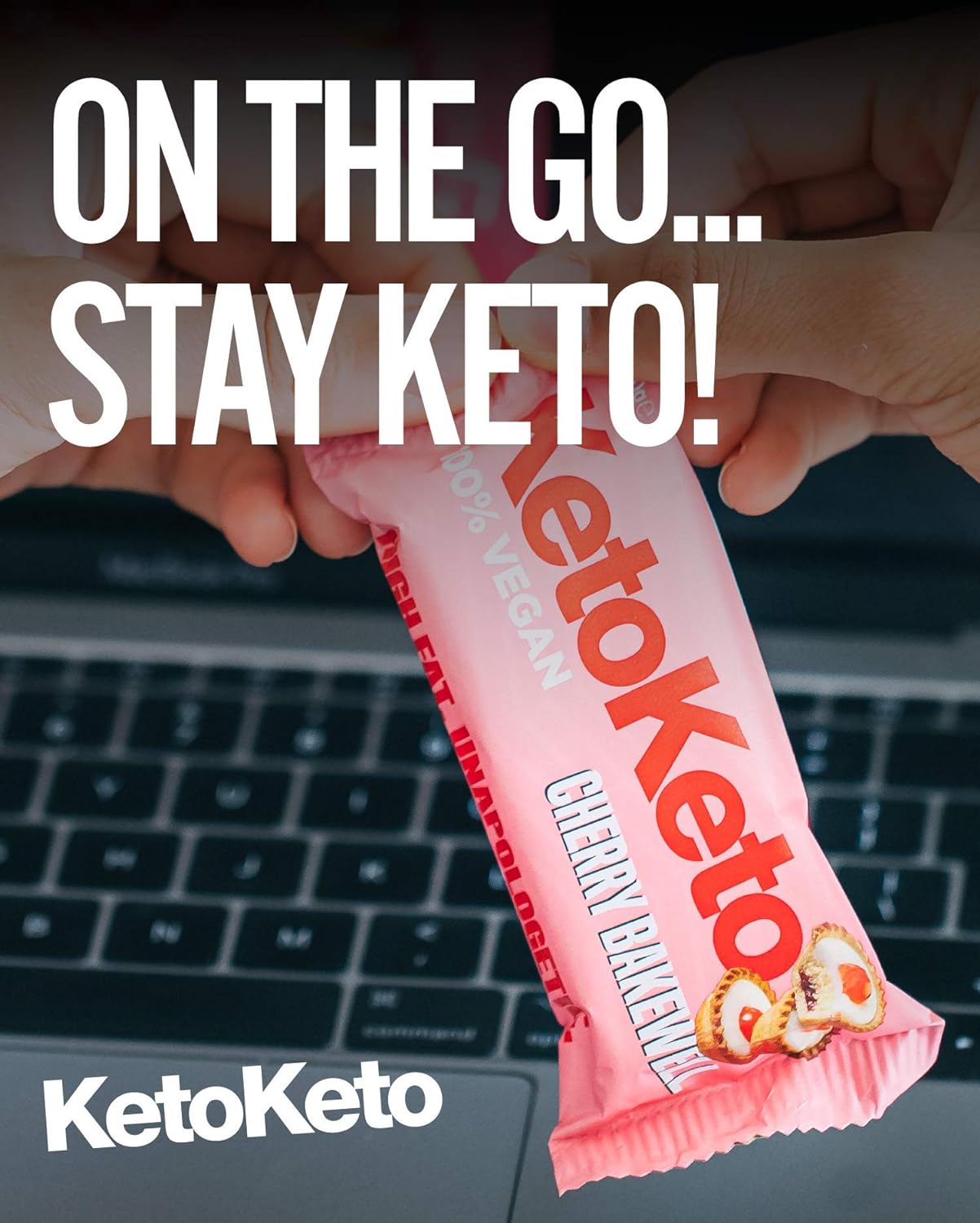KetoKeto Cherry Bakewell Bar