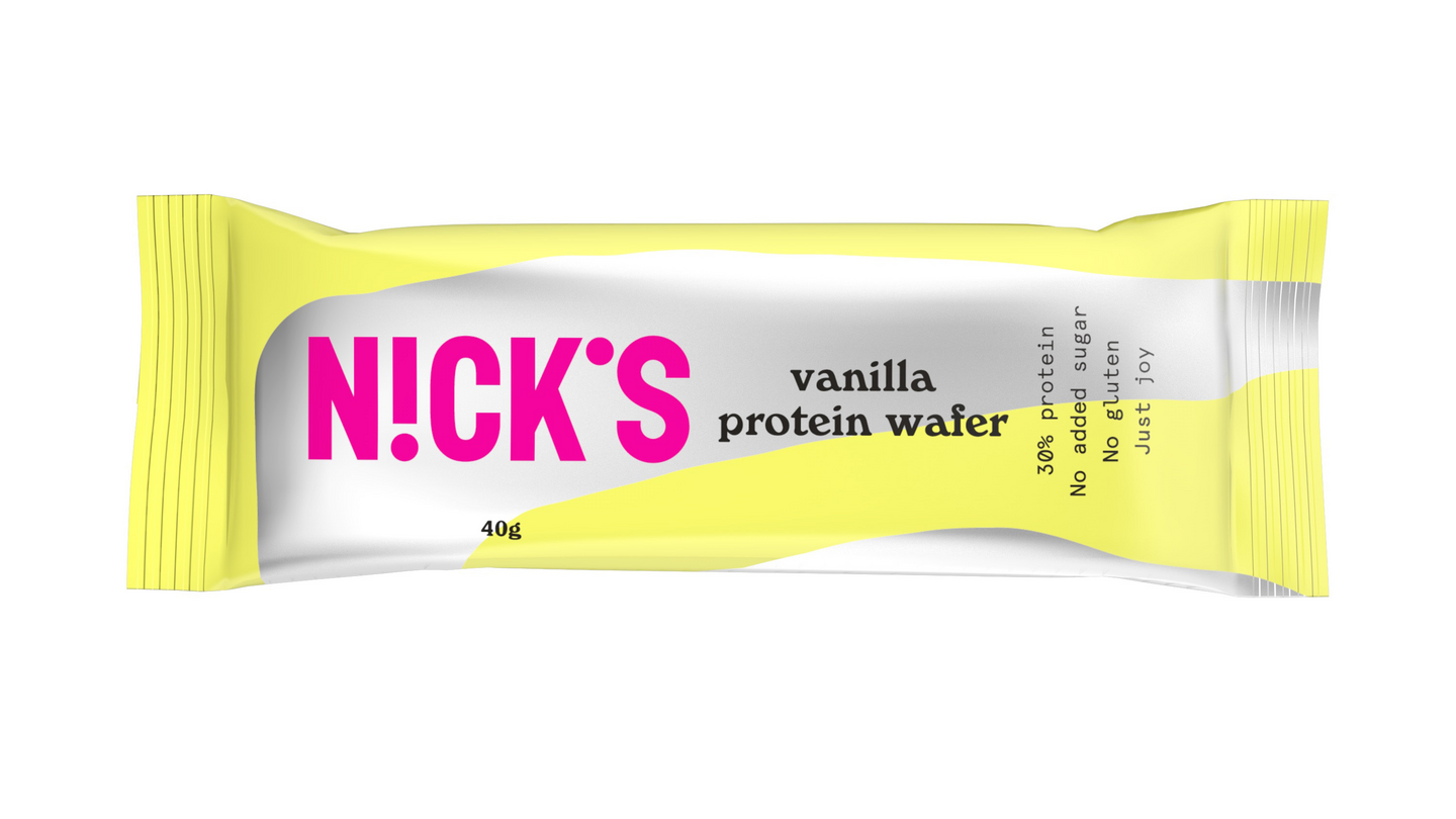 NICK'S - Protein Wafer Bars Vanilla