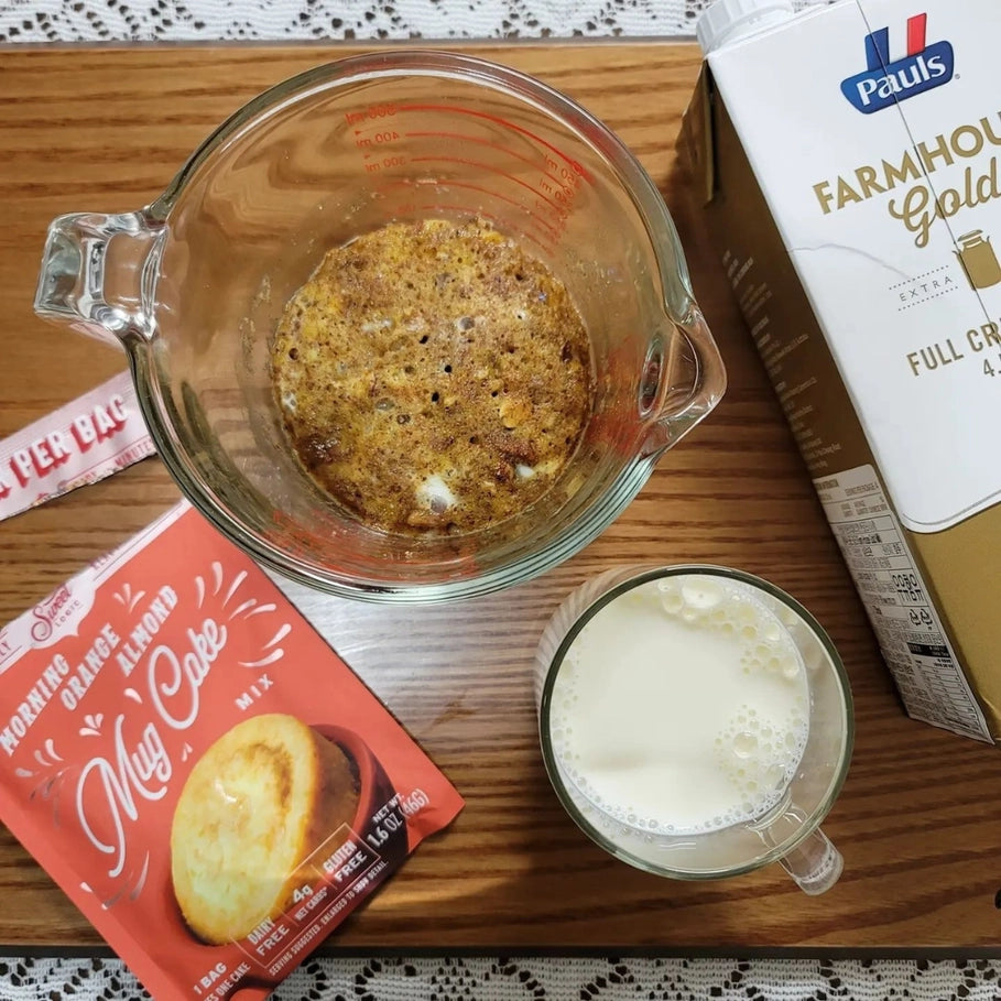 Sweet Logic - Orange Almond Mug Cake