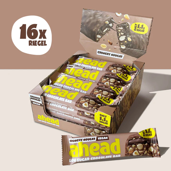 ahead achieve Keto Bar Crunchy Nougat
