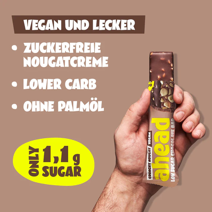 ahead achieve Keto Bar Crunchy Nougat