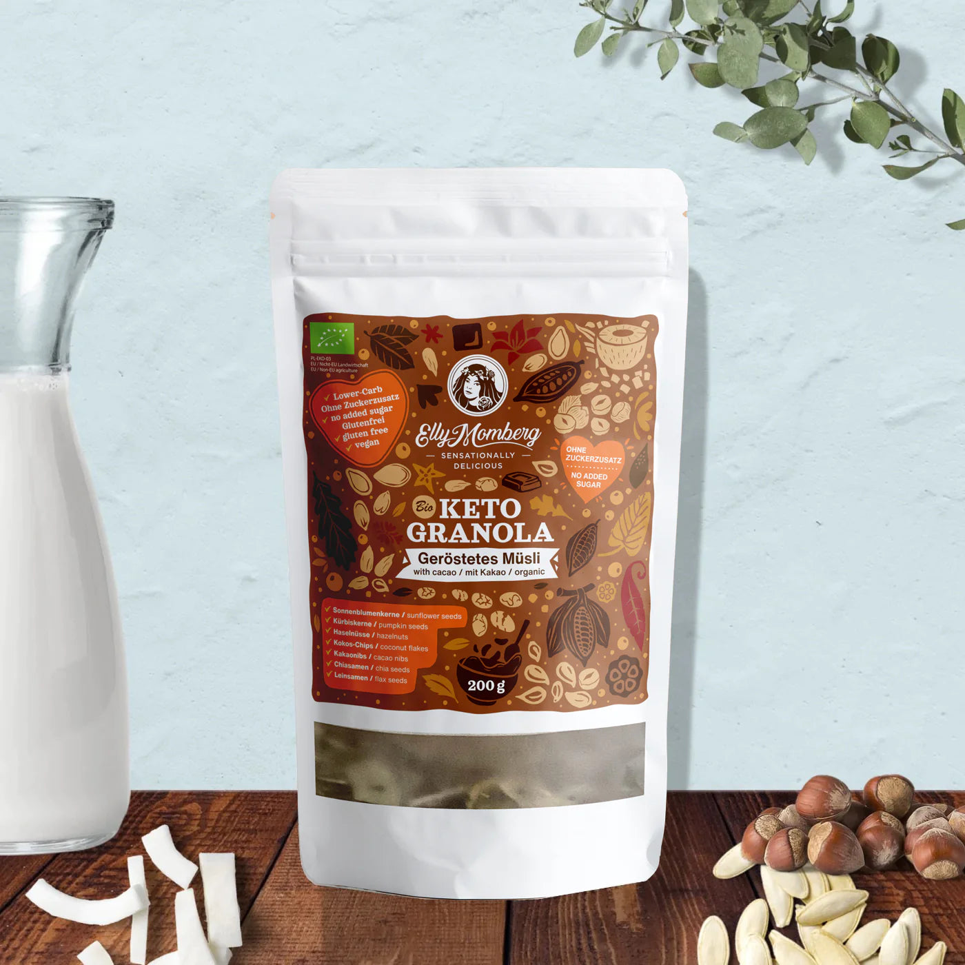 Elly Momberg - Granola Keto with Cocoa - Müsli