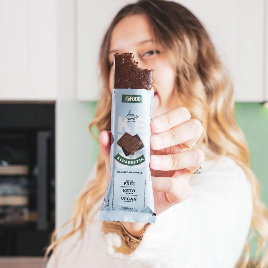 KeFood - Cocoa and Almond Protein Keto Bar