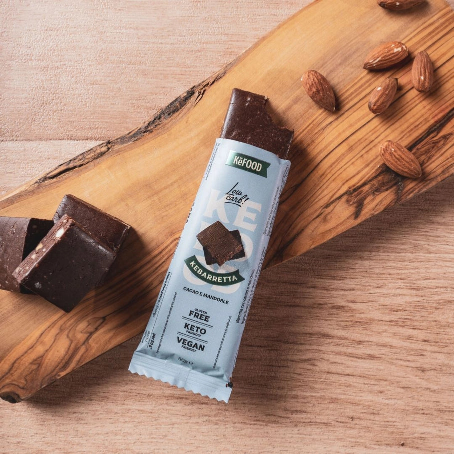 KeFood - Cocoa and Almond Protein Keto Bar