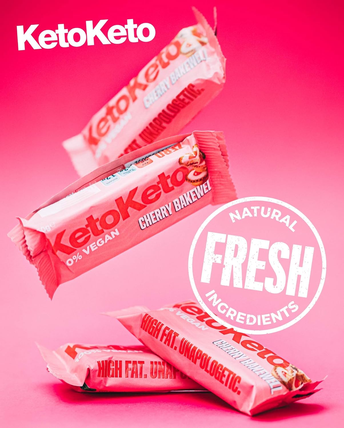 KetoKeto Cherry Bakewell Bar