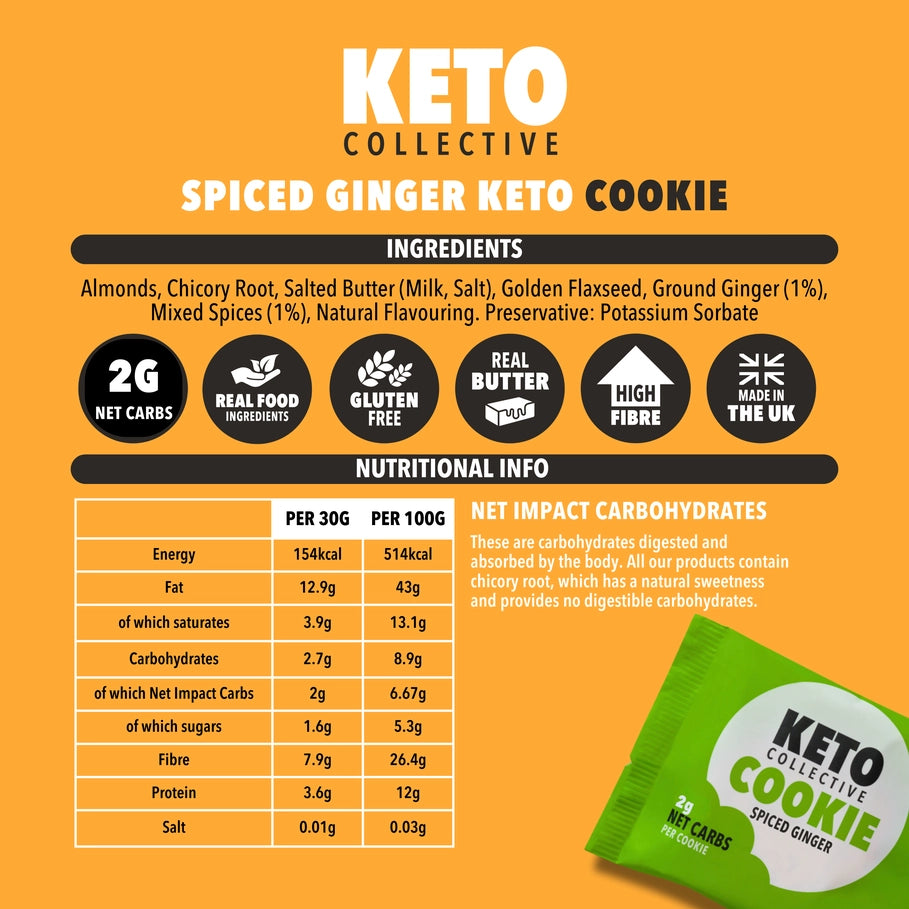 Keto Collective - Spiced Ginger Keto Cookies