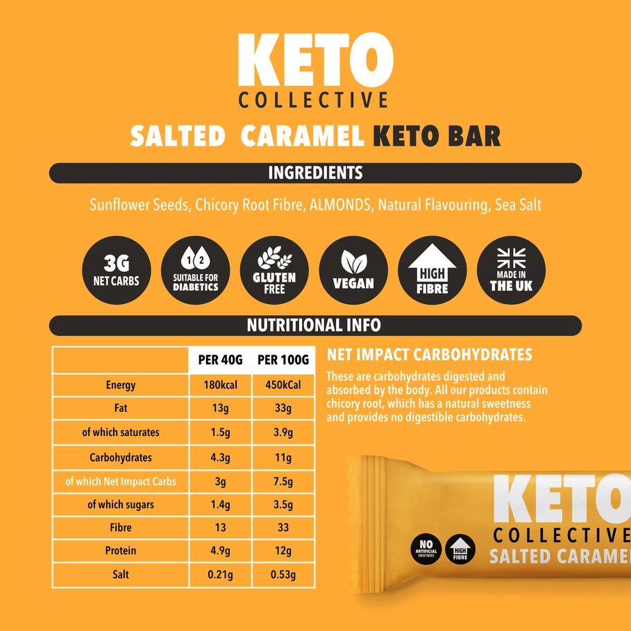 Keto Collective Bar - Salted Caramel