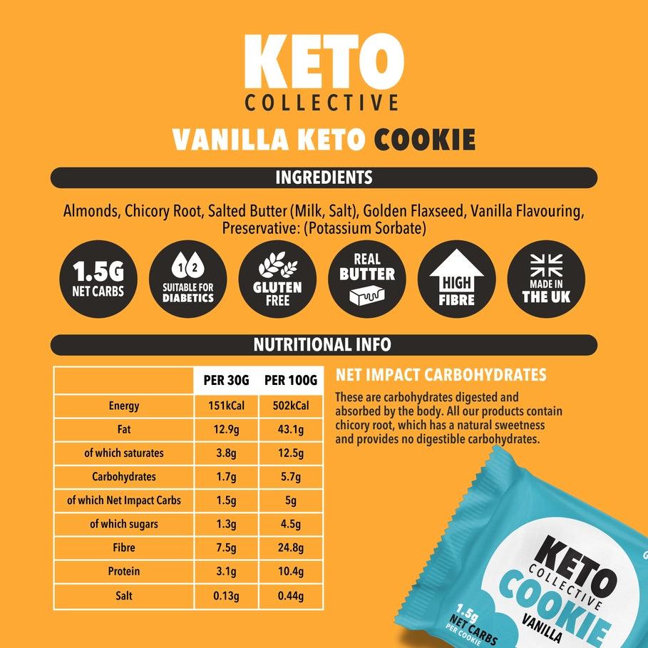 Keto Collective - Vanilla Keto Cookies