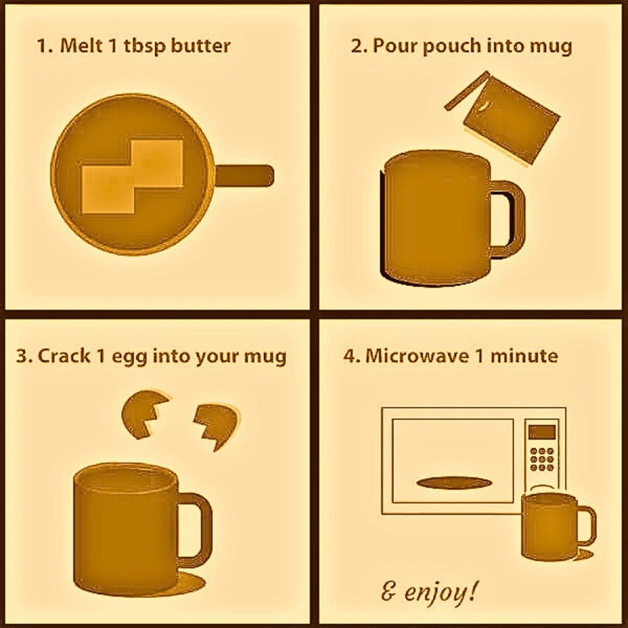 Sweet Logic - Lemon Poppy Seed Mug Cake