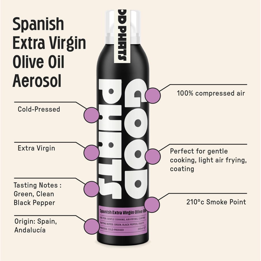 Good Phats - Spanish Extra Virgin Olive Oil Aerosol