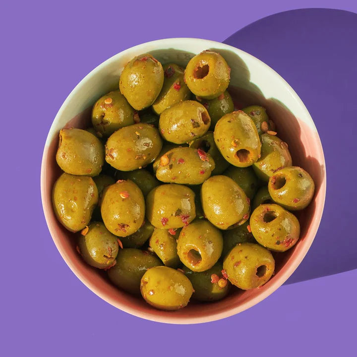 Olly's - Chilli & Rosemary Green Olives