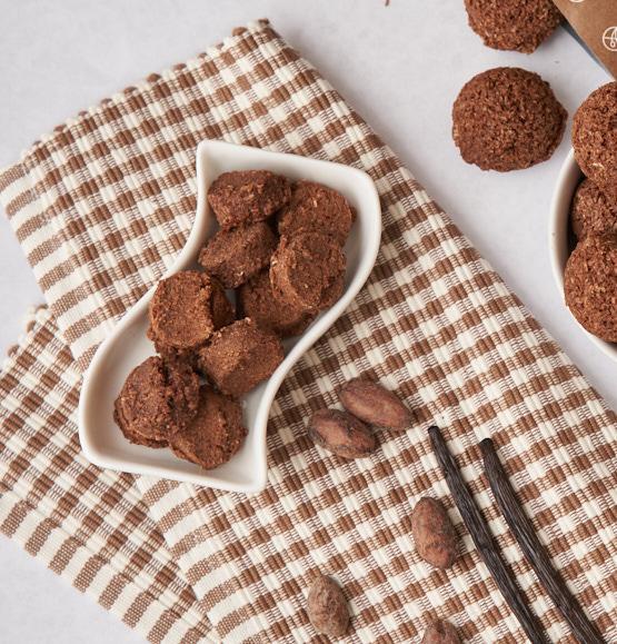 Nourish – Bio-Kakao-Kokosnuss-Häppchen