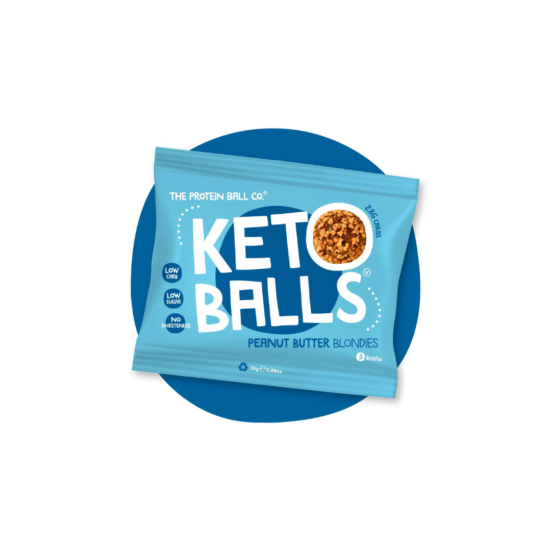 The Protein Ball Salted Caramel KETO balls
