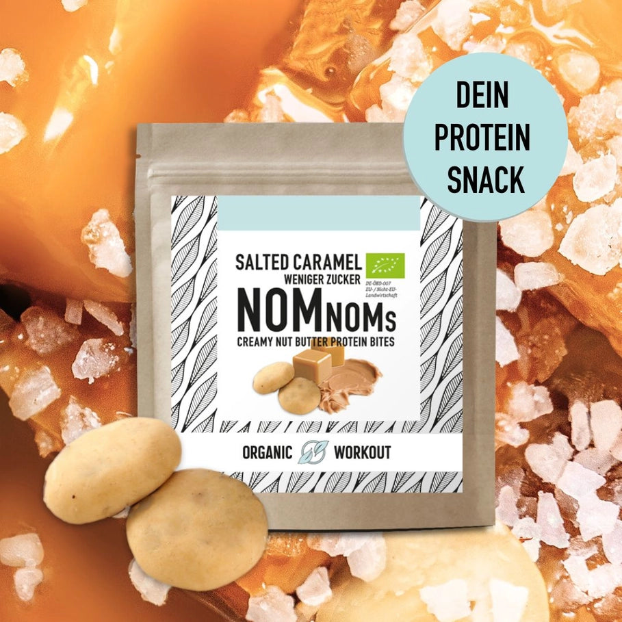 Salted Caramel Nomnoms Bites - Organic Workout