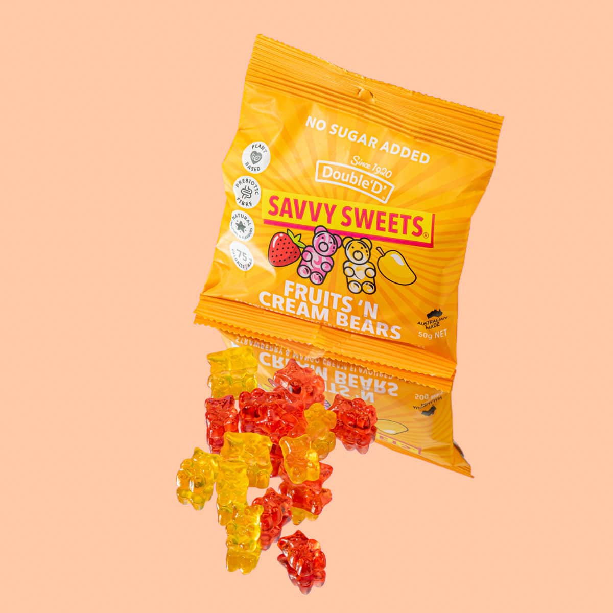 Savvy Sweets Fruits & Cream Bears