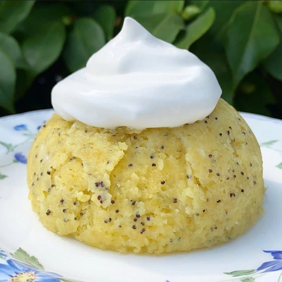 Sweet Logic - Lemon Poppy Seed Mug Cake