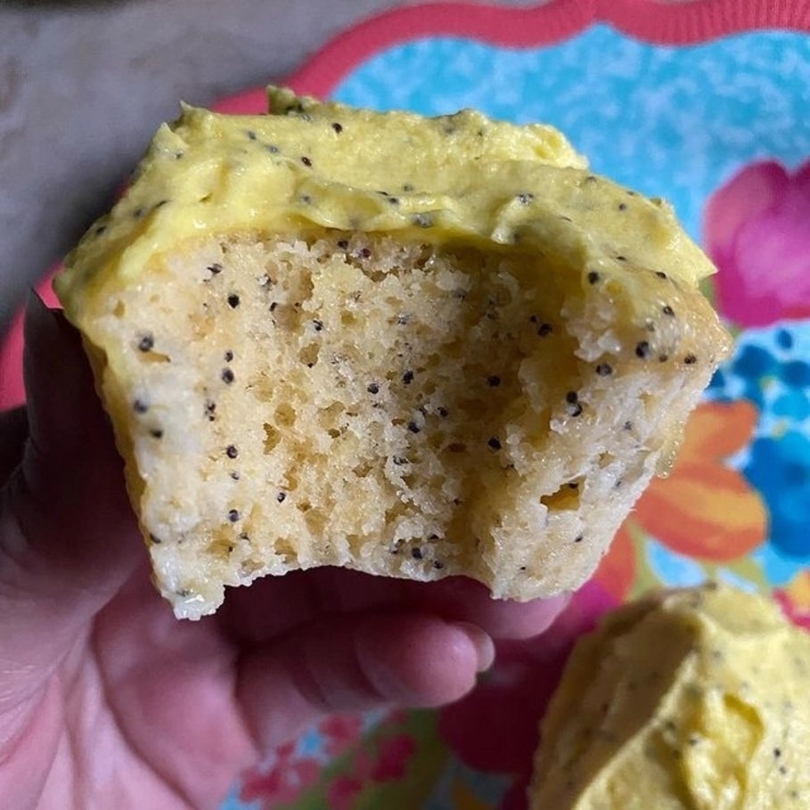 Sweet Logic - Lemon Poppy Seed Mug Cake