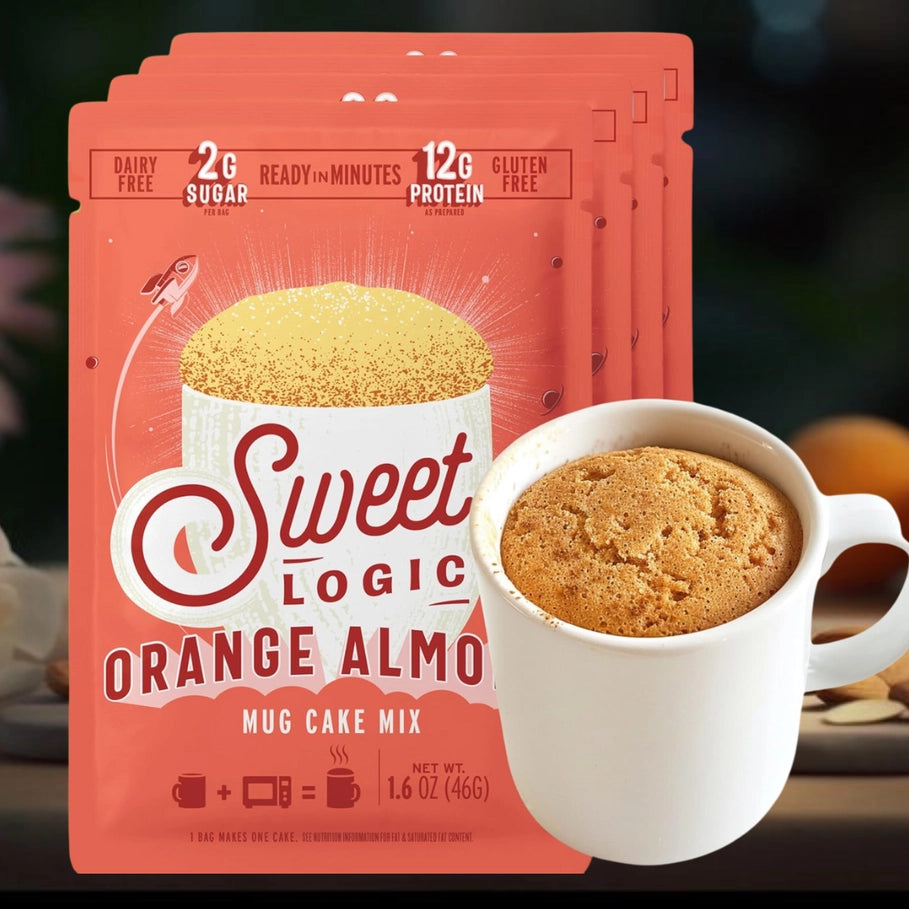 Sweet Logic - Orange Almond Mug Cake
