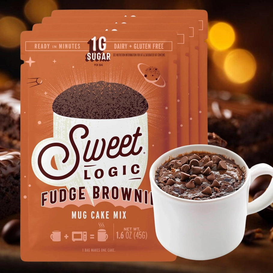 Sweet Logic - Fudge Brownie Mug Cake