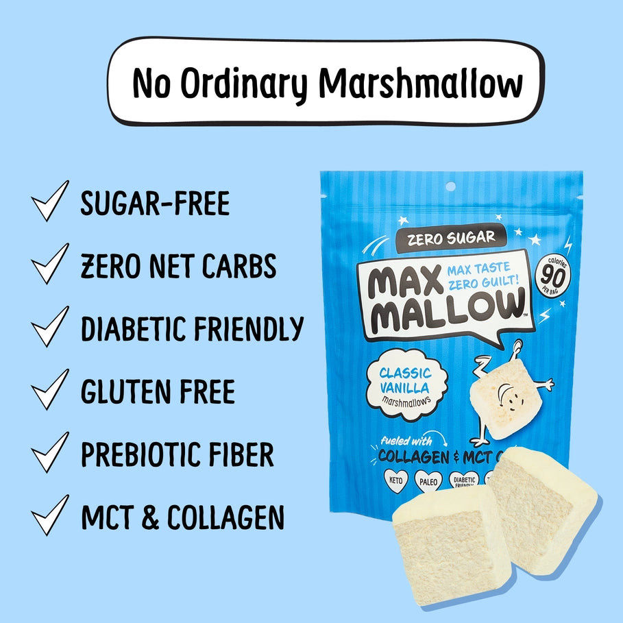 Max Sweets - Classic Vanilla Max Mallow