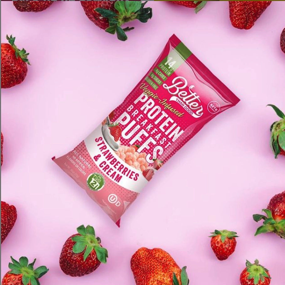 Besser als gute Snacks: Erdbeeren und Sahne