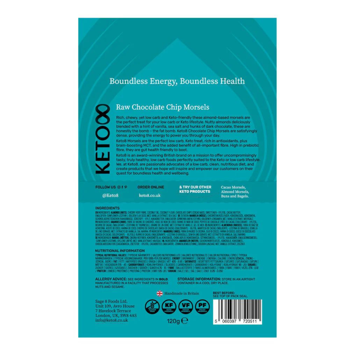 Keto Chocolate Chip Morsels