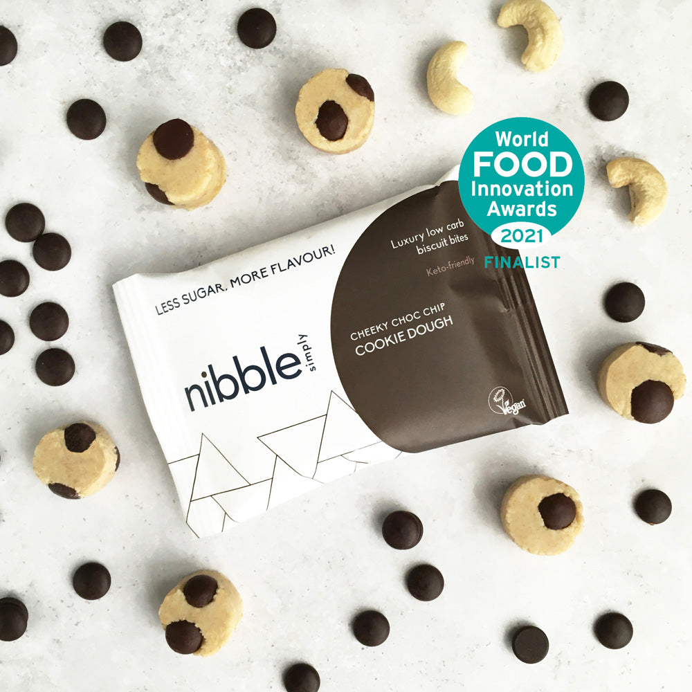 Nibble Simply Choc Chip Cookie Dough