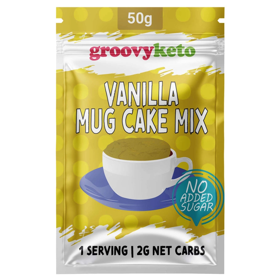 Vanilla Mug Cake Mix - Groovy Keto