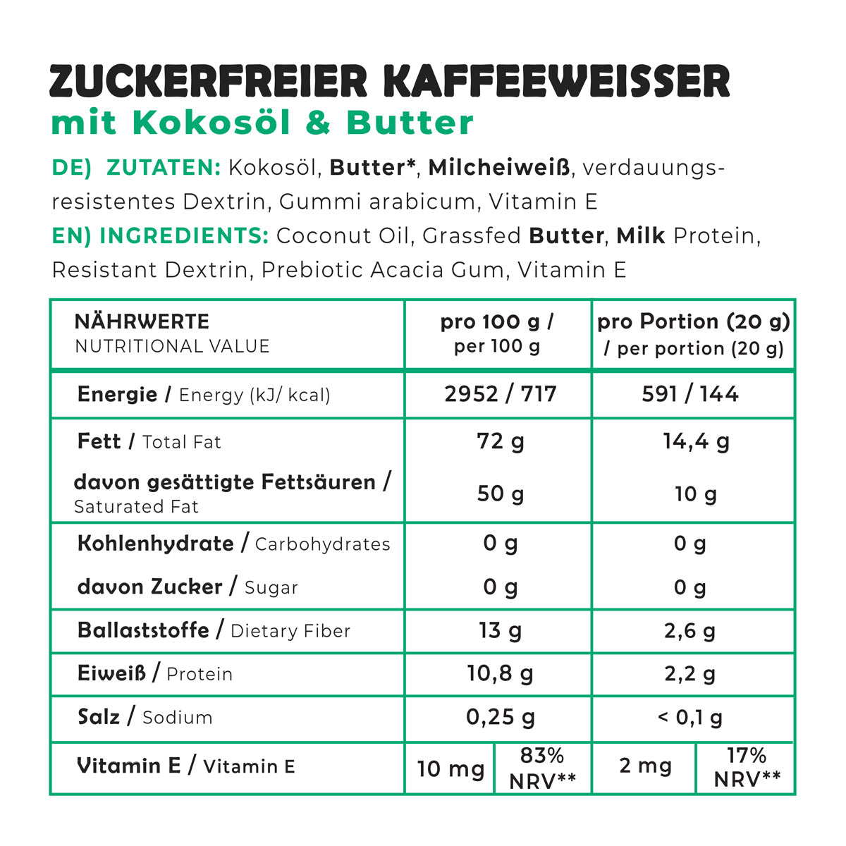 Simply Keto - Ketocreamer