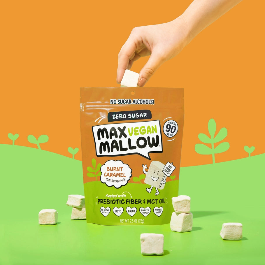 Max Sweets - Vegan Burnt Caramel Marshmallows