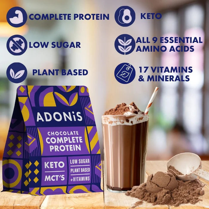 Complete Protein Keto Chocolate Shake - Adonis