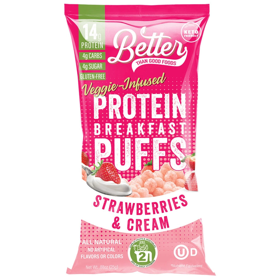 Better than Good - Protein Puffs Strawberries Cream