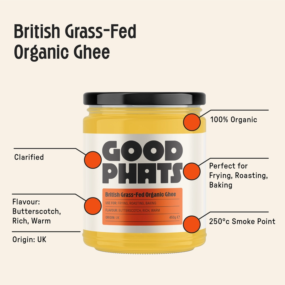 Good Phats - Organic British Grass-Fed Ghee 450g