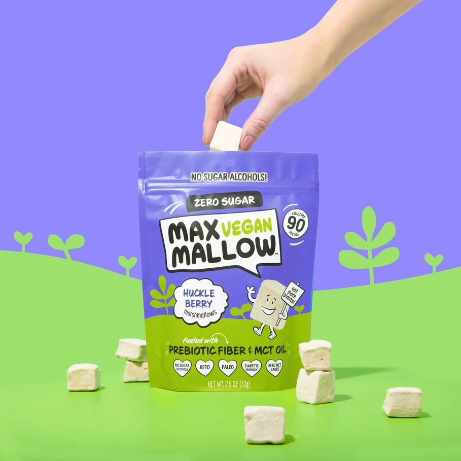 Max Sweets - Vegan Huckleberry Marshmallows