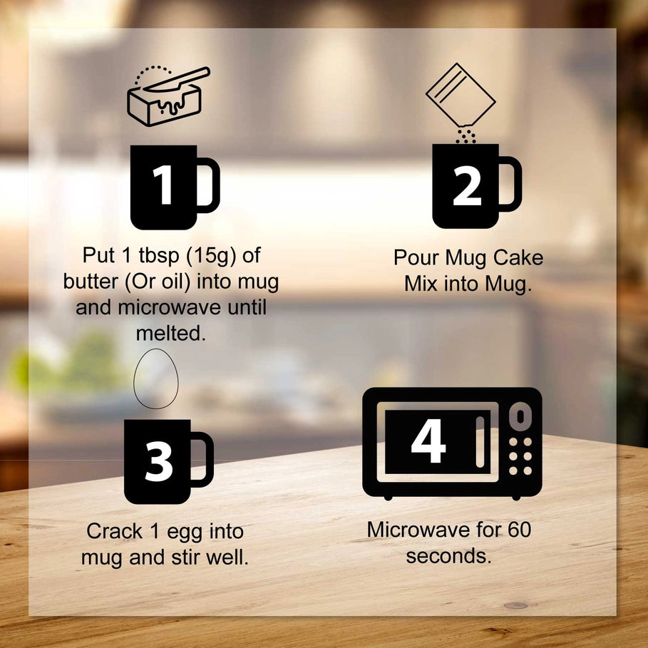 Chocolate Mug Cake Mix - Groovy Keto