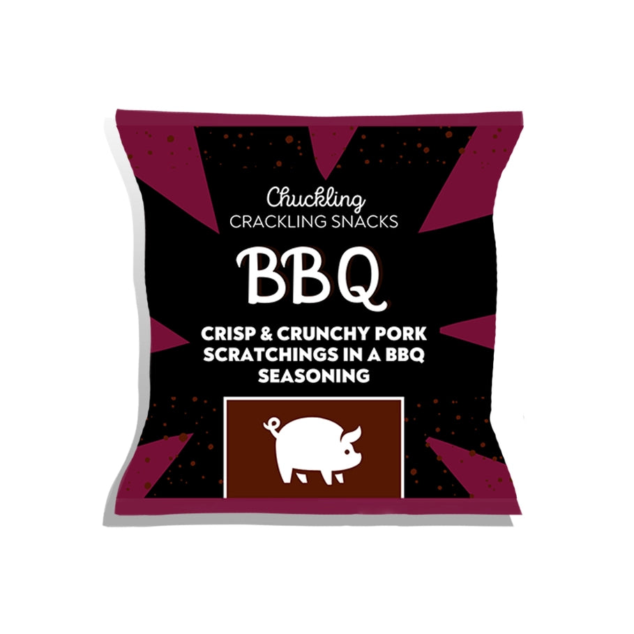 The Chuckling Cheese Company - Bbq Pork Scratchings