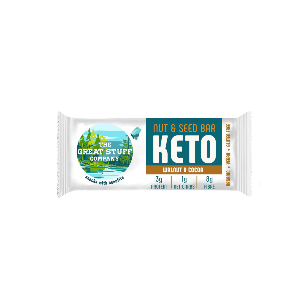 Great Stuff Company - Baked Keto Bar - Walnut & Cocoa