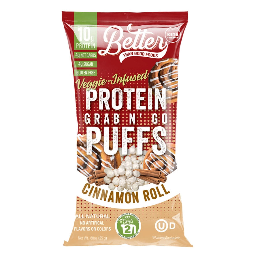 Better Than Good - Protein Puffs Cinnamon Roll 