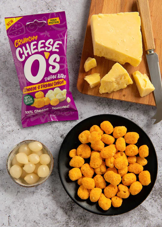 Cheese O's Puffed Cheese & Pickled Onion