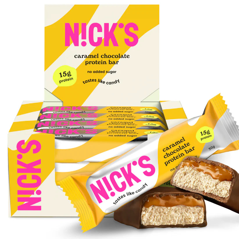 NICK'S - Protein Bar Caramel Chocolate
